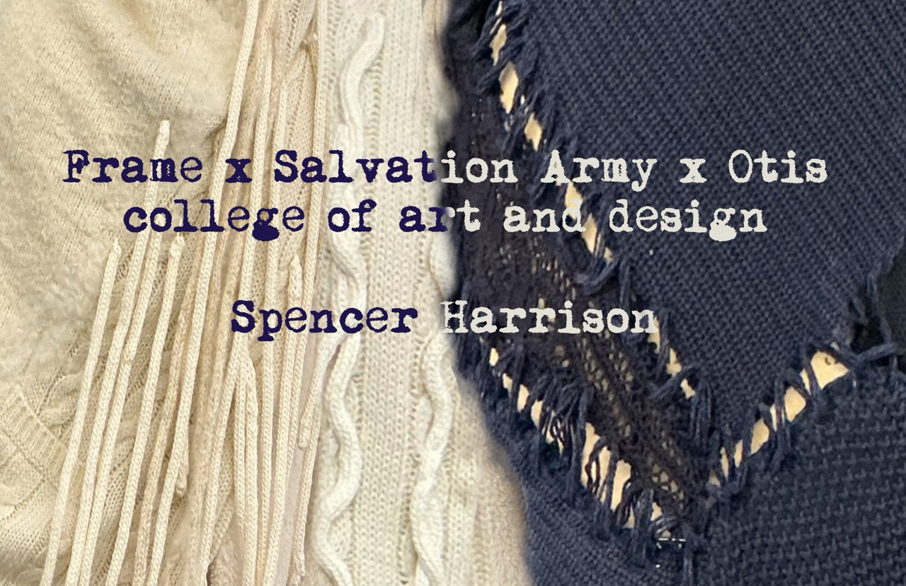 FRAME × Salvation Army × Otis title plate