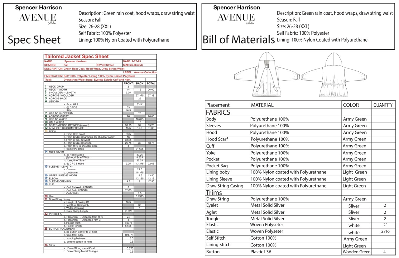 Page 3 · Spec Sheet and Bill of Materials
